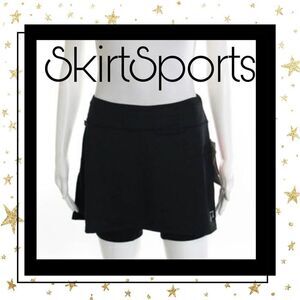 SkirtSports Black Breezer Bike Girl Spin Skort XS